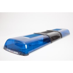 Rampa lumini xenon (stroboscopica) 12V cu difuzor si sirena 100W incluse - lungime 1194 mm Rampa lumini xenon (stroboscopica) 12V cu difuzor si sirena 100W incluse - lungime 1194 mm